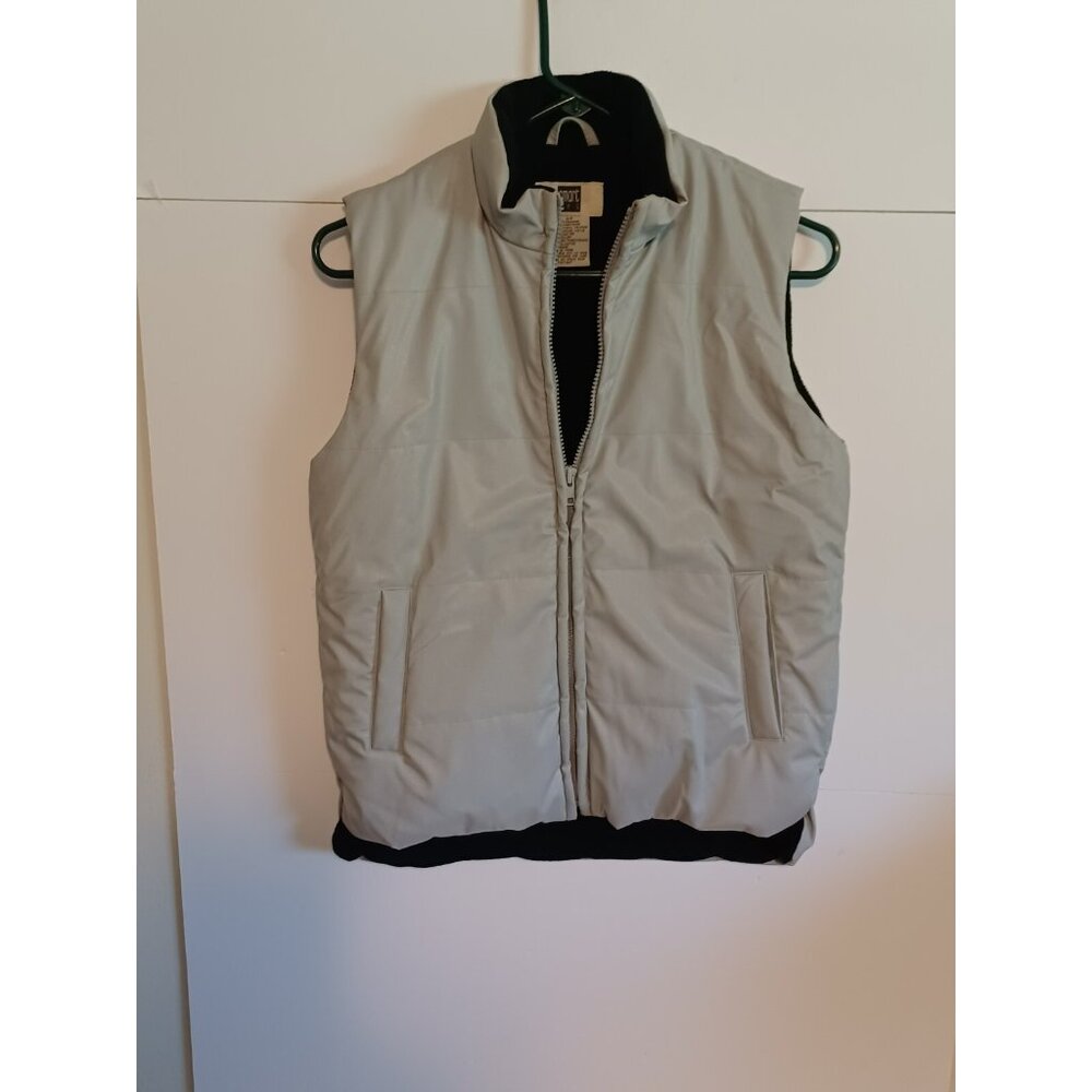 Smart Set Size S/P Zip Front Gray Performance Vest - Picture 4 of 4